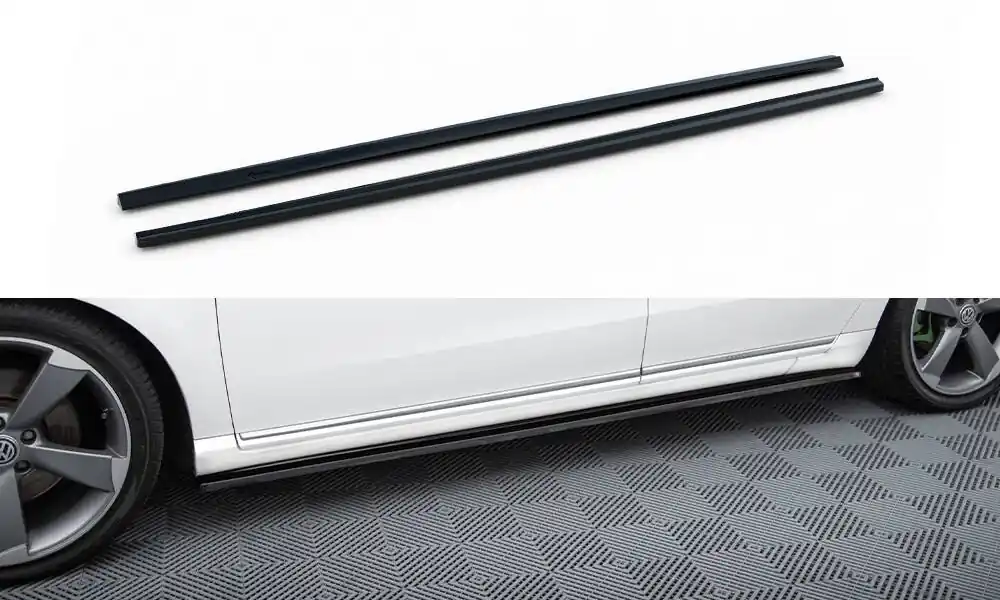 Volkswagen Passat Mk7 (B7) Variant/Sedan, difuzory pod boční prahy, Maxton Design Levný