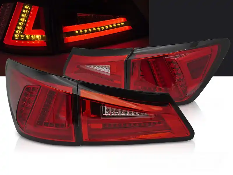 Oblíbený LEXUS IS II 06-13 - zadní LED světla červená SQL
