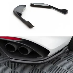 Alfa Romeo Giulia Quadrifoglio, boční difuzory pod zadní nárazník, Maxton Design Must-Have