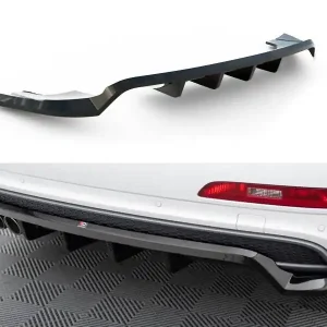 Audi Q3 8U S-Line, spoiler pod zadní nárazník s žebrováním, Maxton design Kup Teď
