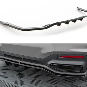 BMW řada 7 G11 Facelift M-Pack, spoiler pod zadní nárazník s žebrováním v.2, Maxton design Dokud Zásoby Vydrží