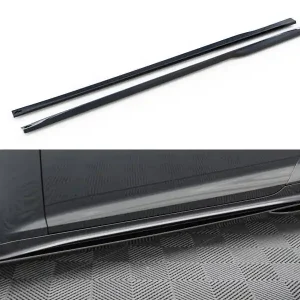 Audi S5 F5 FL Coupe / A5 S-Line F5 FL Coupe, difuzory pod boční prahy, Maxton Design Must-Have