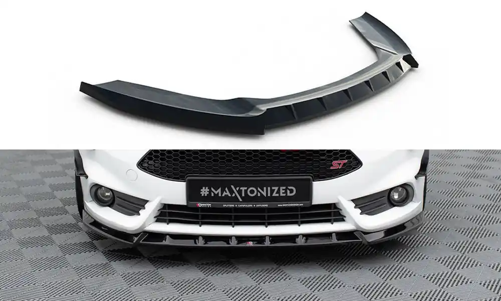 Originální Ford Fiesta ST Mk7 Facelift, spoiler pod přední nárazník ver.6, Maxton design