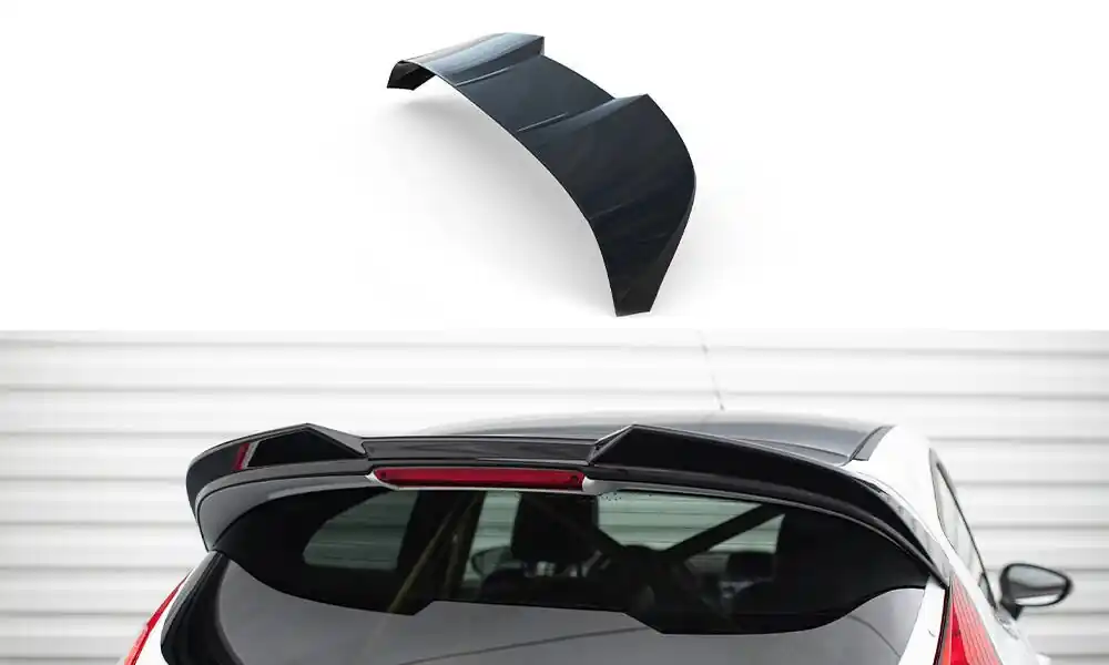 Sleva Ford Fiesta ST Mk7 Facelift, prodloužení spoileru 3D, Maxton design