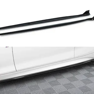 Akční Cena BMW řada 1 F20/F21 Facelift M-Pack/M140i, difuzory pod boční prahy s křidélky v.5, Maxton design