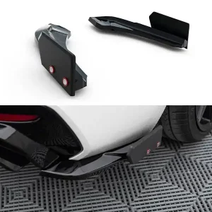 Pouze Dnes BMW řada 1 F20/F21 Facelift M-Pack/M140i, difuzory pod zadní nárazník s křidélky ver. 5, Maxton design