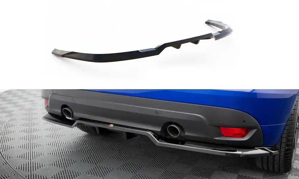 Nová Kolekce Jaguar F-Pace R-Sport Mk1, středový spoiler pod zadní nárazník s žebrováním, Maxton design