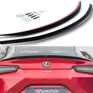 Oblíbený Lexus LC500, prodloužení spoileru, Maxton Design