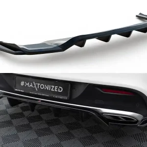 Mercedes GLE Coupe C292 AMG 43, spoiler pod zadní nárazník s žebrováním, Maxton Design Víkendová Akce