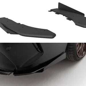 Přímo Od Výrobce BMW řada 4 G22/G23 M440i 2020-, "Street Pro" boční difuzory pod zadní nárazník s křidélky, Maxton design