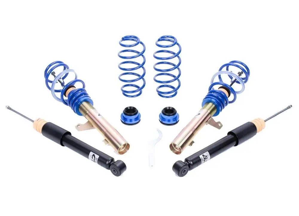 Zlevněný Výškově stavitelný podvozek ap Sportfahrwerke pro Volkswagen Beetle Convertible 5C7, 5C8 max zatížení PN 1016 - 1080 kg