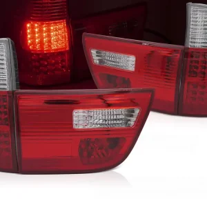BMW X5 E53 09/1999-10/2003 - zadní LED světla červenobílá Must-Have