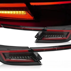 Bezpečná Platba Toyota GR86 2021- - zadní LED světla ČERNÁ KOUŘOVÁ