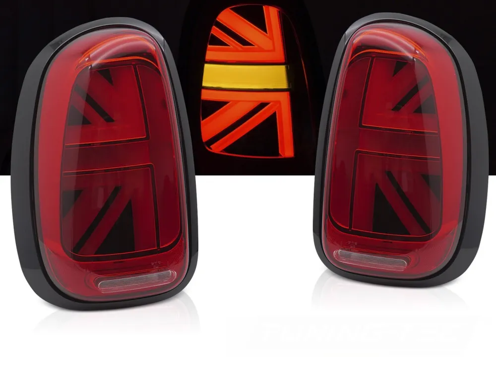 Omezená Nabídka Mini R60 Countryman 2010-2016, zadní LED světla ČERVENÁ s dynamickým blikačem