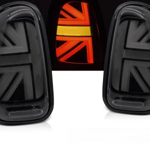 Mini R60 Countryman 2010-2016, zadní LED světla KOUŘOVÁ s dynamickým blikačem Bezpečná Platba