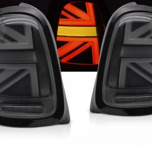 Zlevněný Mini Cooper F55/F56/F57 6-PIN 2014-2017, zadní LED světla KOUŘOVÁ