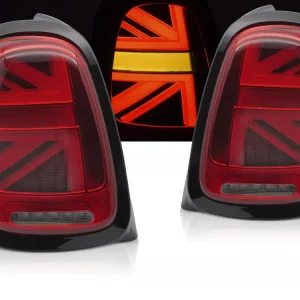 Nejprodávanější Mini Cooper F55/F56/F57 6-PIN 2014-2017, zadní LED světla ČERVENÁ