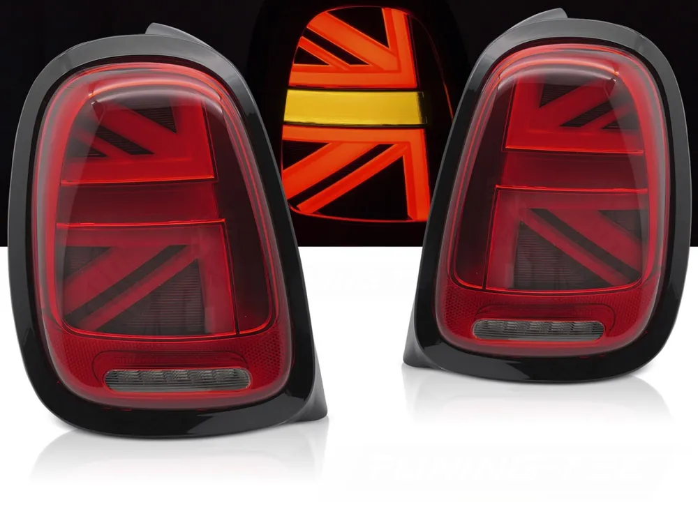 Nejprodávanější Mini Cooper F55/F56/F57 6-PIN 2014-2017, zadní LED světla ČERVENÁ