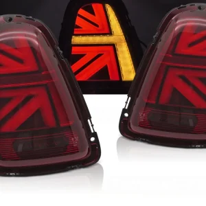 Značkový Mini Cooper R56/R57/R58/R59 2006-2014, zadní LED světla červená