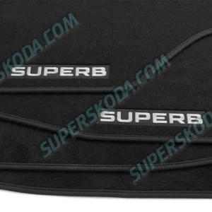 Škoda Superb IV - Textilní koberce STANDARD LHD Rychlé Dodání