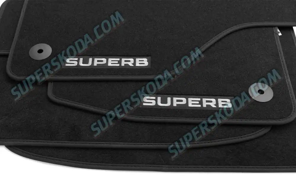 Škoda Superb IV - Textilní koberce STANDARD LHD Rychlé Dodání