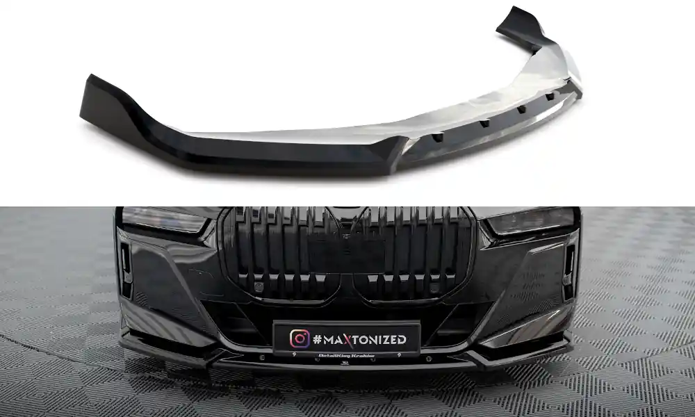BMW řada 7 G70 M760E / M-Pack / I7 M-pack / Standard, spoiler pod přední nárazník ver. 2, Maxton Design Top Prodej