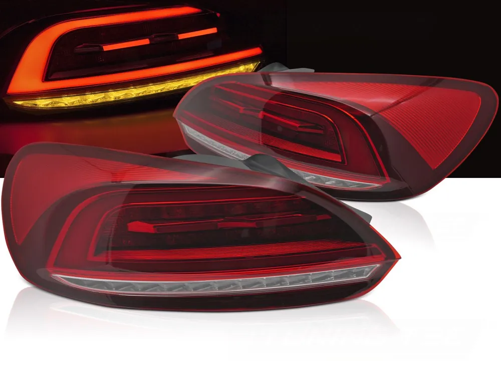 Novinka Volkswagen Scirocco III 2008-2014 - zadní červená světla LED BAR