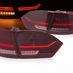 Sezónní Sleva Volkswagen Jetta VI 2011-2014 - zadní ČERVENÁ světla LED BAR