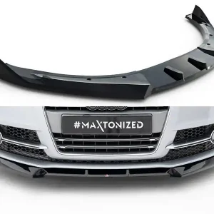 Audi TT S 8J včetně FACELIFT / Audi TT S-line 8J Facelift, spoiler pod přední nárazník ver.3, Maxton design Dokud Zásoby Vydrží