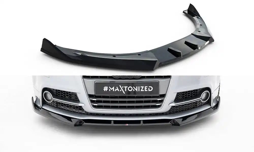 Audi TT S 8J včetně FACELIFT / Audi TT S-line 8J Facelift, spoiler pod přední nárazník ver.3, Maxton design Dokud Zásoby Vydrží