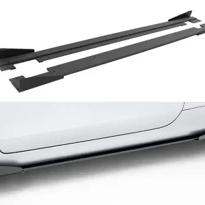 Audi TT S-Line 8J Facelift 2011-2013, "Street Pro" difuzory pod boční prahy s křidélky, Maxton design Vysoce Kvalitní