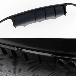 Aktuální Audi S7 C7, vložka zadního nárazníku, Maxton Design