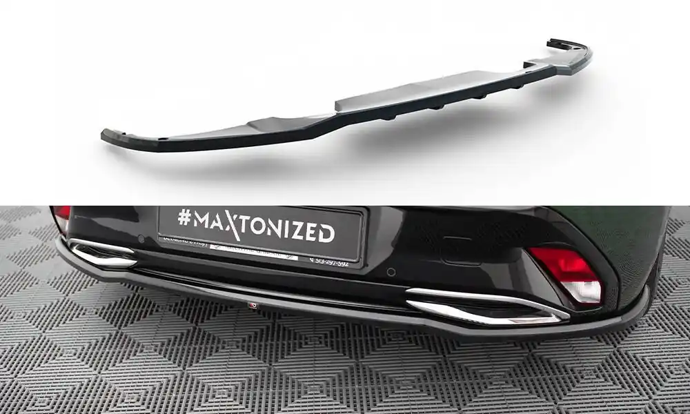 Peugeot 308 GT Mk3 Hatchback, spoiler pod zadní nárazník s žebrováním, Maxton Design Bezpečná Platba