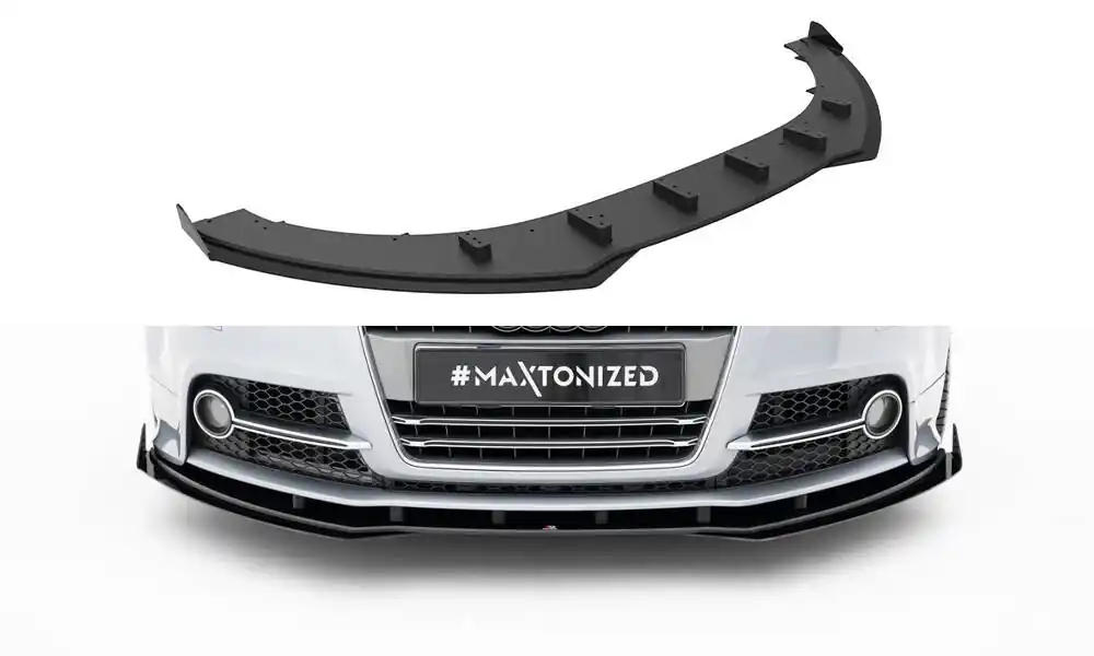Hit Sezóny Audi TT S 8J včetně FACELIFT / Audi TT S-line 8J Facelift,"Street Pro" spoiler pod přední nárazník s křidélky, Maxton design