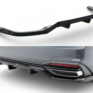 Rychlé Dodání Audi A5 F5 Facelift Coupe/Sportback, spoiler pod zadní nárazník s žebrováním, Maxton Design