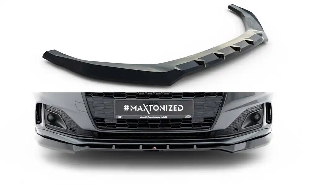 Nejprodávanější Audi A5 F5 Facelift Coupe/Sportback, spoiler pod přední nárazník ver.2, Maxton Design