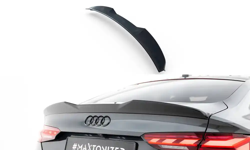Audi A5 F5 Facelift Sportback včetně S-Line, prodloužení spoileru 3D, Maxton Design Bezpečná Platba