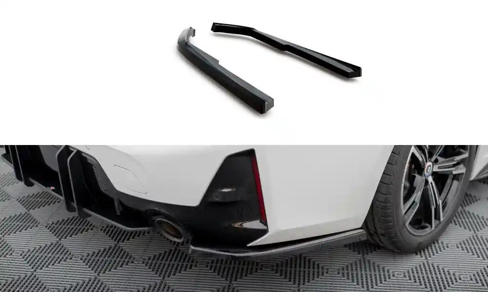 BMW řady 3 G20/G21 Facelift M-Pack, boční difuzory pod zadní nárazník, Maxton design Časově Omezené
