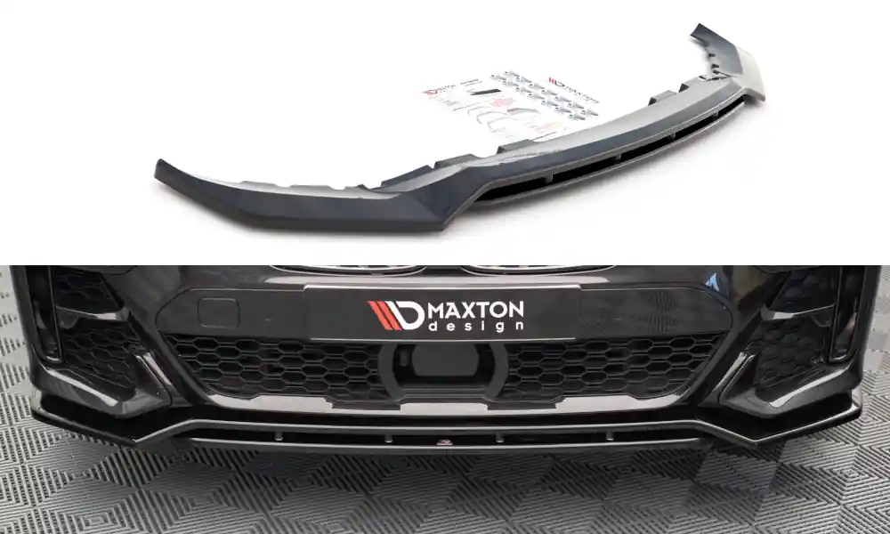 BMW X7 G07 M-Packet, spoiler pod přední nárazník, Maxton Design Vrácení Zdarma