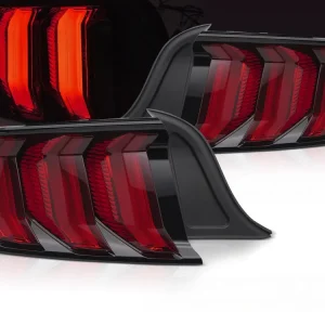Ford Mustang 2014-2022 - zadní LED světla červená Přímo Od Výrobce