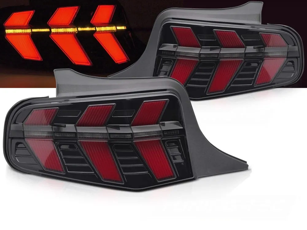 Ford Mustang 2010-2013 - zadní LED světla černá Ověřený