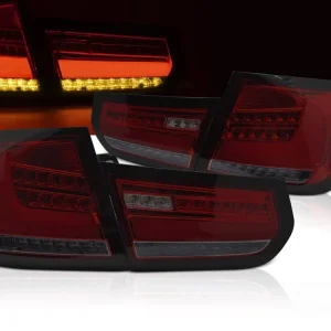 BMW F30 2011-2015 - zadní LED BAR světla ČERVENÁ KOUŘOVÁ SEQ Top Prodej