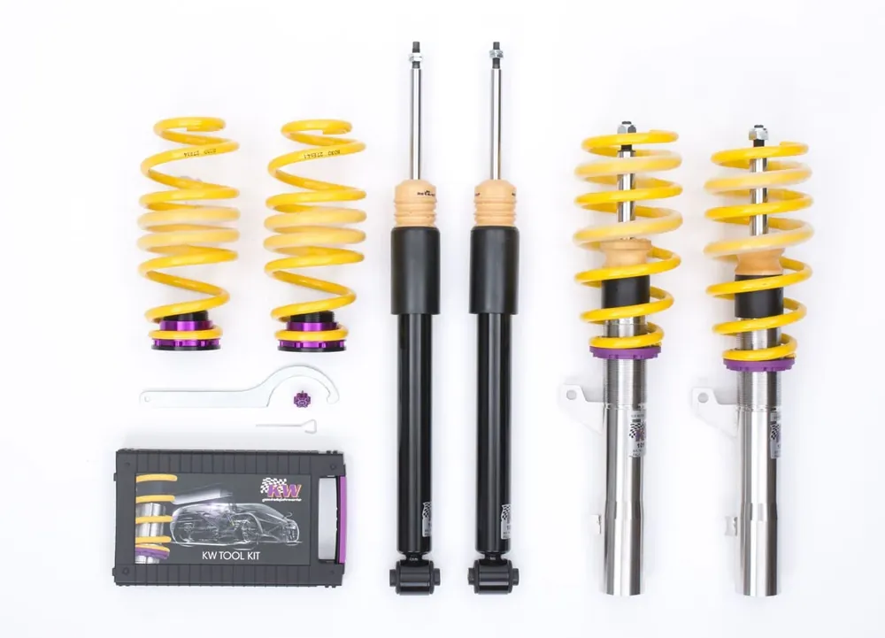 Pouze Dnes Výškově stavitelný podvozek KW V2 s nastavitelnou tuhostí pro Opel Astra H kombi (A04) max zatížení PN do 1075 kg