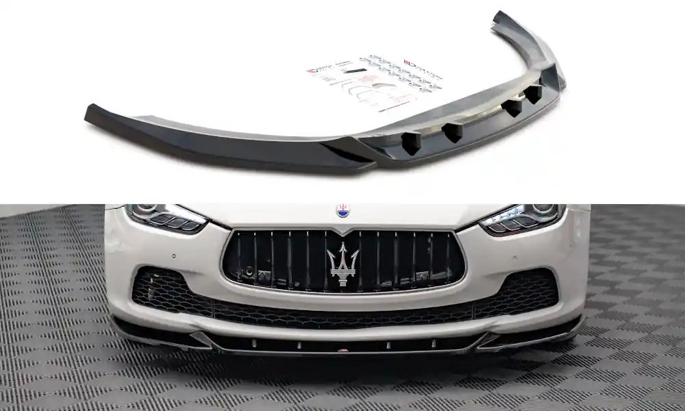 Akce Maserati Ghibli Mk3, spoiler pod přední nárazník, Maxton Design