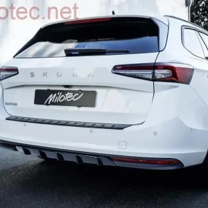 Nízká Cena Škoda Superb IV Limo/Combi r.v. 2024- - difuzor zadního nárazníku, černý lesklý ‘‘klavírlak‘‘