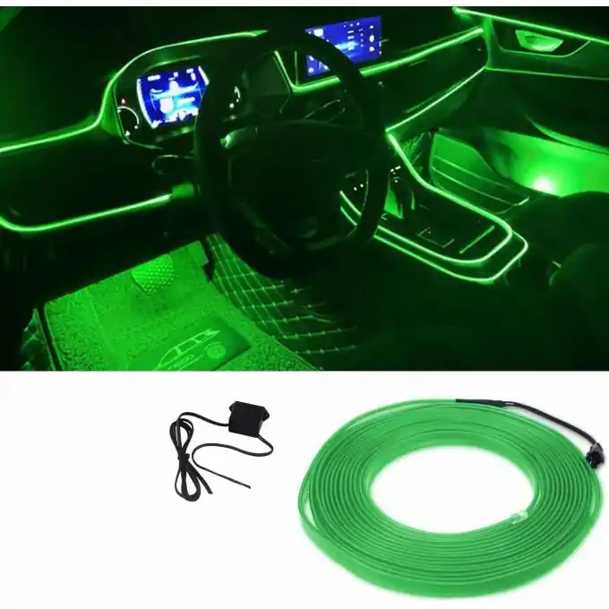 Ihned K Objednání Ambientní podsvětlení interiéru led 300cm zelené