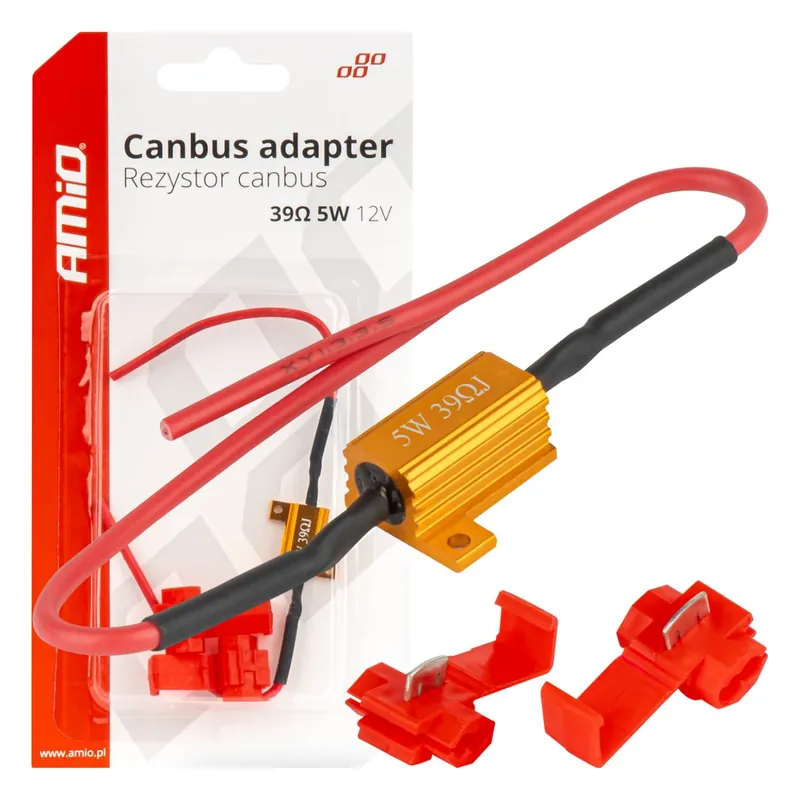 CANBUS rezistor pro LED žárovky 5W/39Ω Pouze Dnes