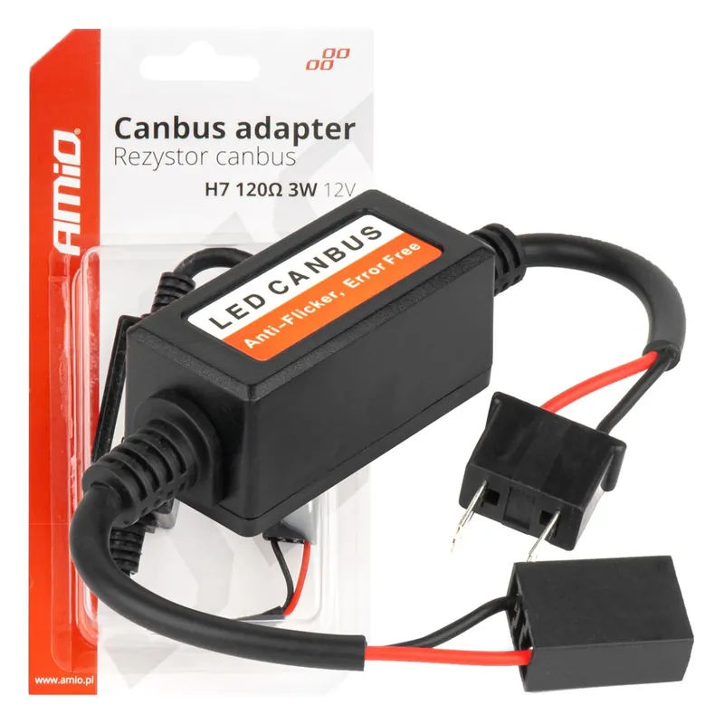 Rychlé Dodání CANBUS rezistor pro LED žárovky H7 3W/120Ω