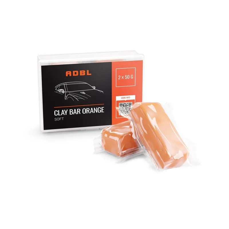 Vrácení Zdarma ADBL - Měkký Clay bar Orange 2x50g