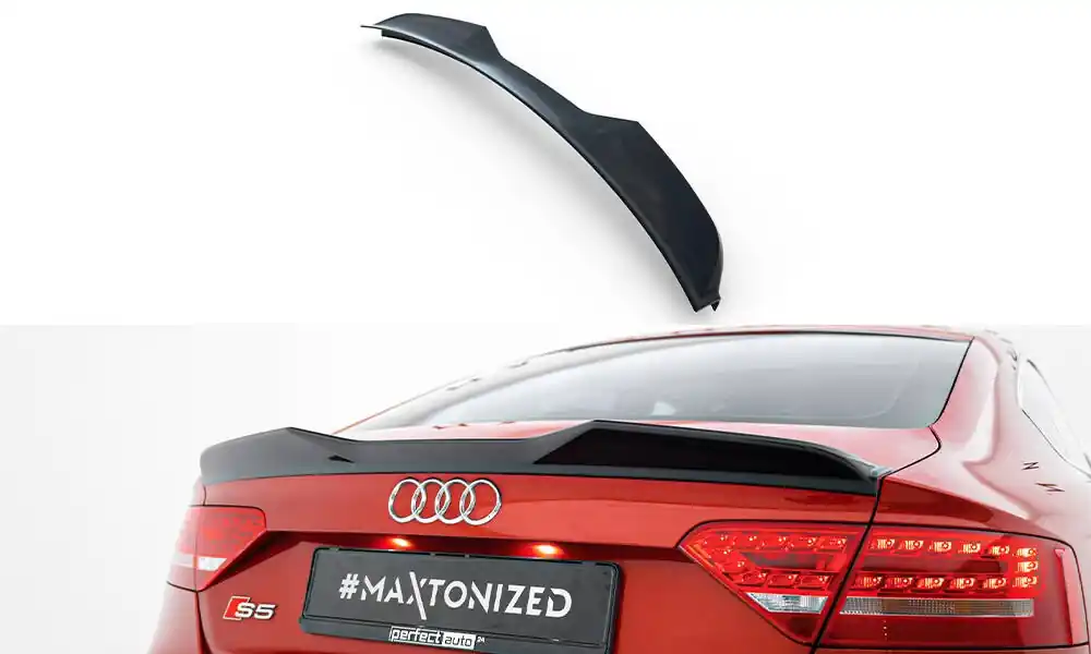 Audi A5 8T FL Sportback S-Line, prodloužení spoileru 3D, Maxton Design Novinka